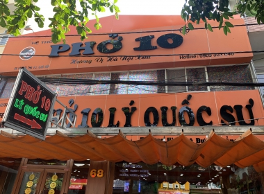 Phở 10 – Đậm đà hương vị phở Việt truyền thống